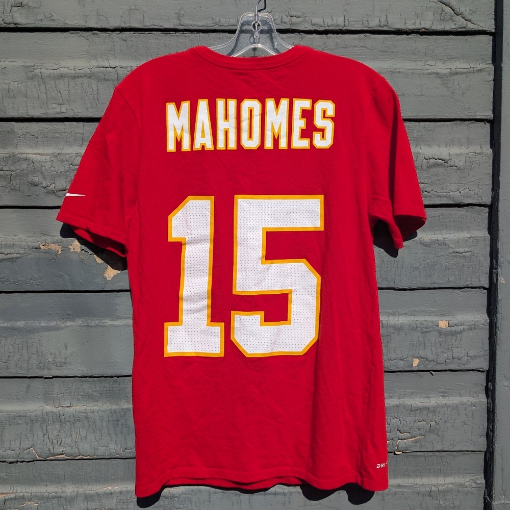 Kansas City Chiefs Patrick Mahomes Nike Dri-fit T-shirt Adult Medium NFL Red
